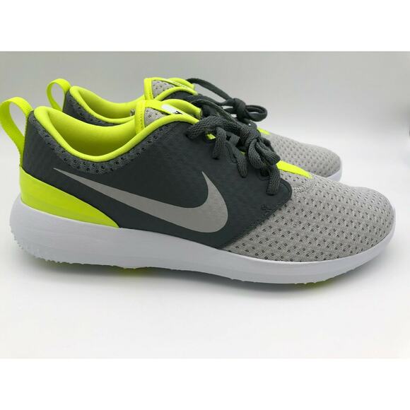 Nike Roshe G Spikeless Men’s Golf Shoes CD6065-010 Grey Lemon Size 8🛒